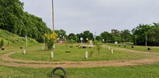 Trabajos de acondicionamiento en el predio del CURS