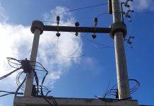 El equipo estaba operativo en un loteo de desarrollo inmobiliario.