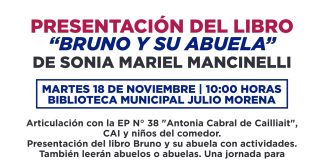 Presentación del libre «Bruno y su abuela», de Sonia Mariel Mancinelli