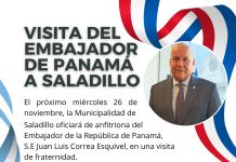 Visita del Embajador de Panamá a Saladillo