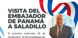 Visita del Embajador de Panamá a Saladillo