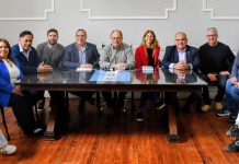 Firma de convenio con el Sindicato de Salud Pública