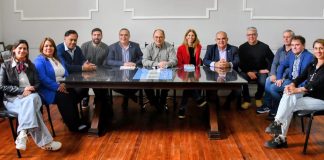 Firma de convenio con el Sindicato de Salud Pública