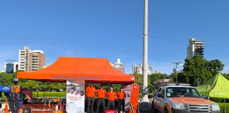 Defensa Civil Saladillo presente