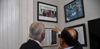 El Embajador de Panamá estuvo en el despacho del Intendente José Luis Salomón