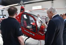 El Embajador de Panamá visitó Cicaré Helicópteros