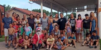 Papá noel recorrió Saladillo Norte
