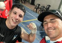 Otra por KO del zurdito Mateo Miramont