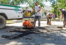 Reparaciones y mantenimiento en espacios publicos