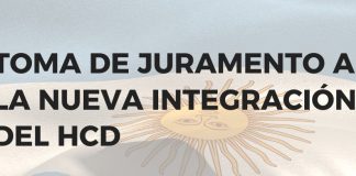 Sesión praparatoria y jura de Consejales electos