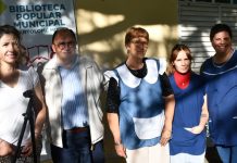 Muestra del taller de lectura en el CAI Piruetas