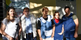 Muestra del taller de lectura en el CAI Piruetas