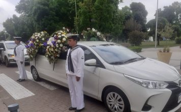 El sepelio del «Veterano de Guerra de Malvinas Juan Carlos Orsi»