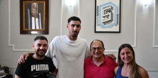 Reconocimiento al arquero saladillense Gonzalo Laborda