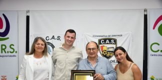 Finalizó el curso de árbitro