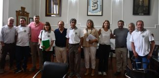 El Intendente José Luis Salomón re reunió con el sindicato de trabajadores municipal