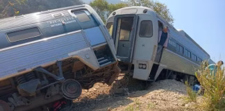 Descarriló un tren en México: al menos 13 personas murieron y hay casi 100 heridos