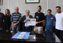 Reconocimiento al club Unión Apeadero por sus 70 años