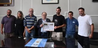 Reconocimiento al club Unión Apeadero por sus 70 años