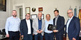 Visita y recorrida de empresarios turcos a Saladillo