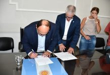 Reasumio la función de Intendente Municipal el Ingeniero José Luis Salomón