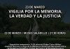 23 de marzo vigilia por la memoria a la verdad y la justicia