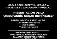 Presentación de la agrupación «Oscar Domínguez»