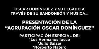 Presentación de la agrupación «Oscar Domínguez»