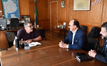 El Intendente José Luis Salomón se reunió con el Director Provincial de Arquitectura