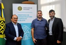 El Intendente José Luis Salomón visitó al administrador de vialidad de la provincia de Buenos Aires DVBA