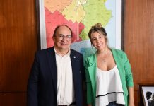 El Intendente José Luis Salomón gestionó ante la subsecretaría Borda