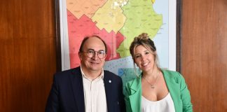 El Intendente José Luis Salomón gestionó ante la subsecretaría Borda