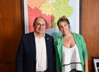 El Intendente José Luis Salomón gestionó ante la subsecretaría Borda