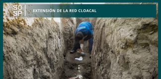 Extensión de la red cloacal