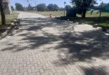 Obra de apertura de la avenida Moreno