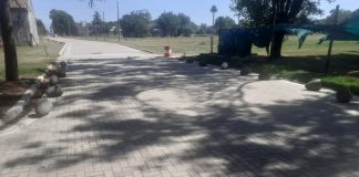 Obra de apertura de la avenida Moreno