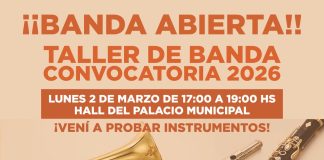Taller de banda: Convocatoria 2026