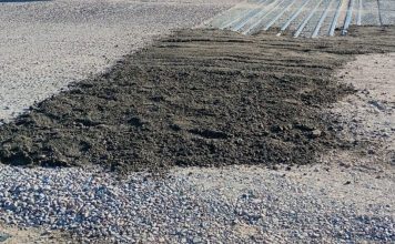 Tareas de relleno en cruces de vías