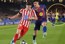 Atlético de Madrid sufrió ante Barcelona, pero se metió en semifinales de la Champions League