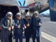 Milei arribó al portaaviones USS Nimitz y participa de los ejercicios navales conjuntos con Estados Unidos