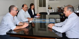 El Intendente recibió al nuevo Gerente del Banco Credicoop