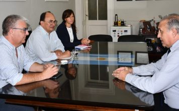 El Intendente recibió al nuevo Gerente del Banco Credicoop