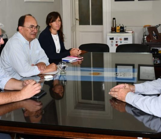 El Intendente recibió al nuevo Gerente del Banco Credicoop