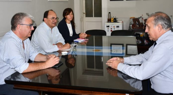 El Intendente recibió al nuevo Gerente del Banco Credicoop