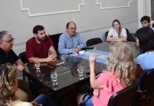 Encuentro con la comisión directiva de CETIDIM