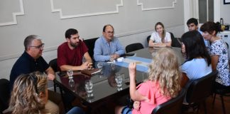 Encuentro con la comisión directiva de CETIDIM