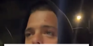 Sin cinturón y filmando: inhabilitan a Santiago Maratea