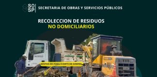 Saladillo Norte: realizarán recolección de residuos no domiciliarios el lunes 20 de abril