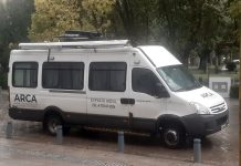 ARCA en Saladillo: la unidad móvil ya atiende frente al Palacio Municipal