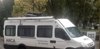 ARCA en Saladillo: la unidad móvil ya atiende frente al Palacio Municipal